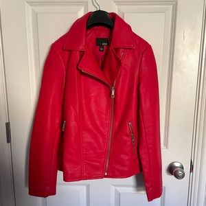 a.n.a. Faux leather jacket